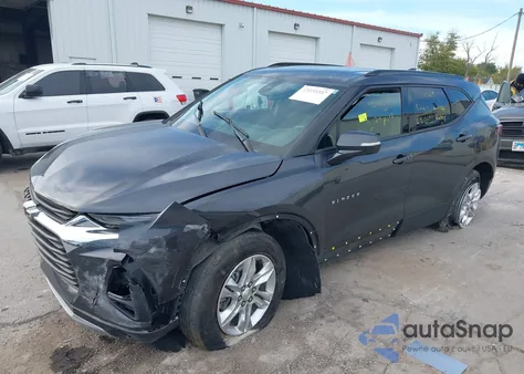 2022 Chevrolet Blazer Fwd 2Lt из США, поврежденный, VIN 3GNKBCR45NS144760